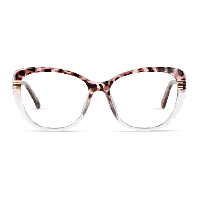 Cat-eye Pink/Tortoiseshell Eyeglasses